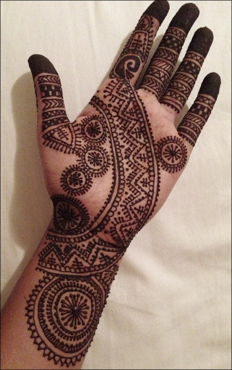 Beautiful Punjabi Mehandi Designs for Full Hands