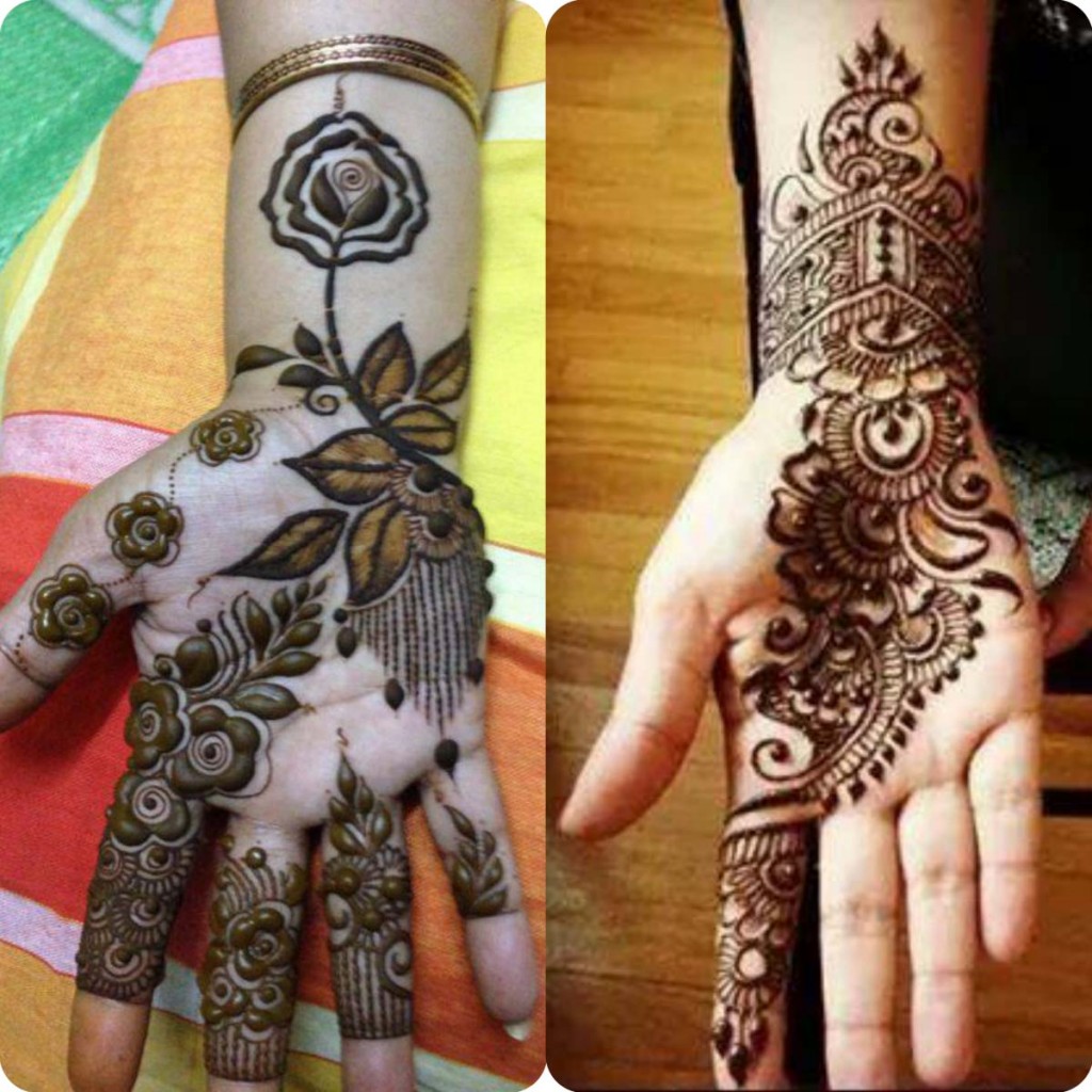 Beautiful Punjabi Mehandi Designs for Full Hands