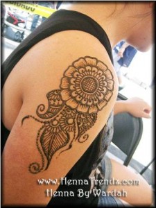 Easy Punjabi Mehndi Designs and Tattoos for arms and shoulders