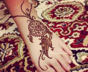 Easy Punjabi Mehndi Designs and Tattoos for Feet, Legs and Ankles