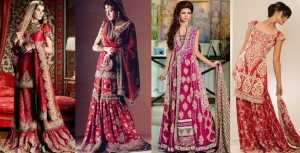 Beautiful Pakistani Bridal Dresses For Barat Day 2017 2018 Images