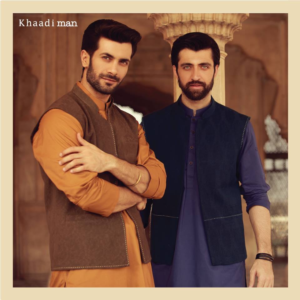 Men Eid Kurta Waistcoat Designs 2017 for Classy Looks FashionGlint