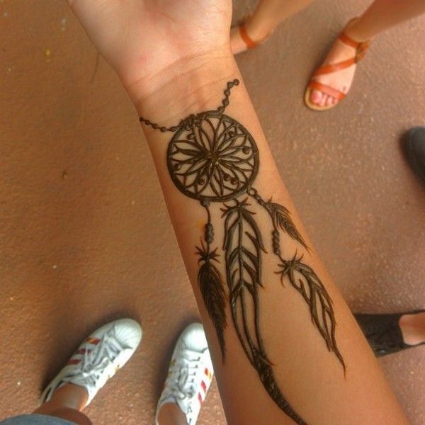 Dream catcher Henna Design for Eid 2017