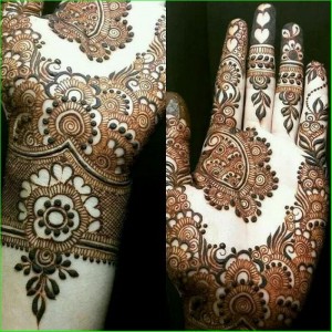 New Style Eid ul Adha Mehndi Design 2017 for Palm of Hand