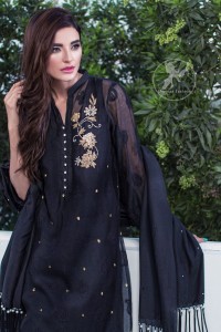 Black Party wear dress for Pakistani and Indian women