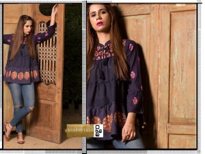 How to wear Peplum kurti with Jeans 2019