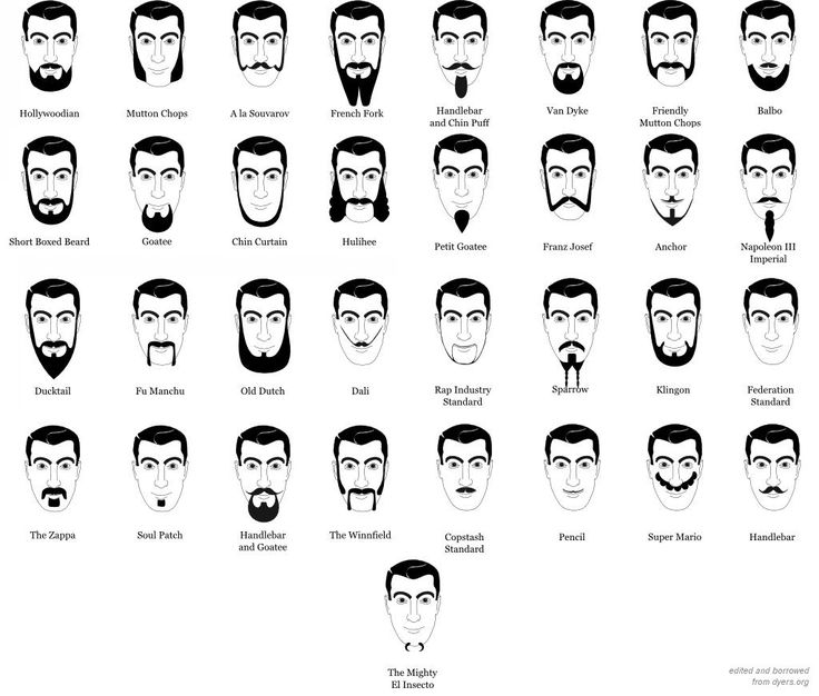 men facial hair guide and find your perfect shave style