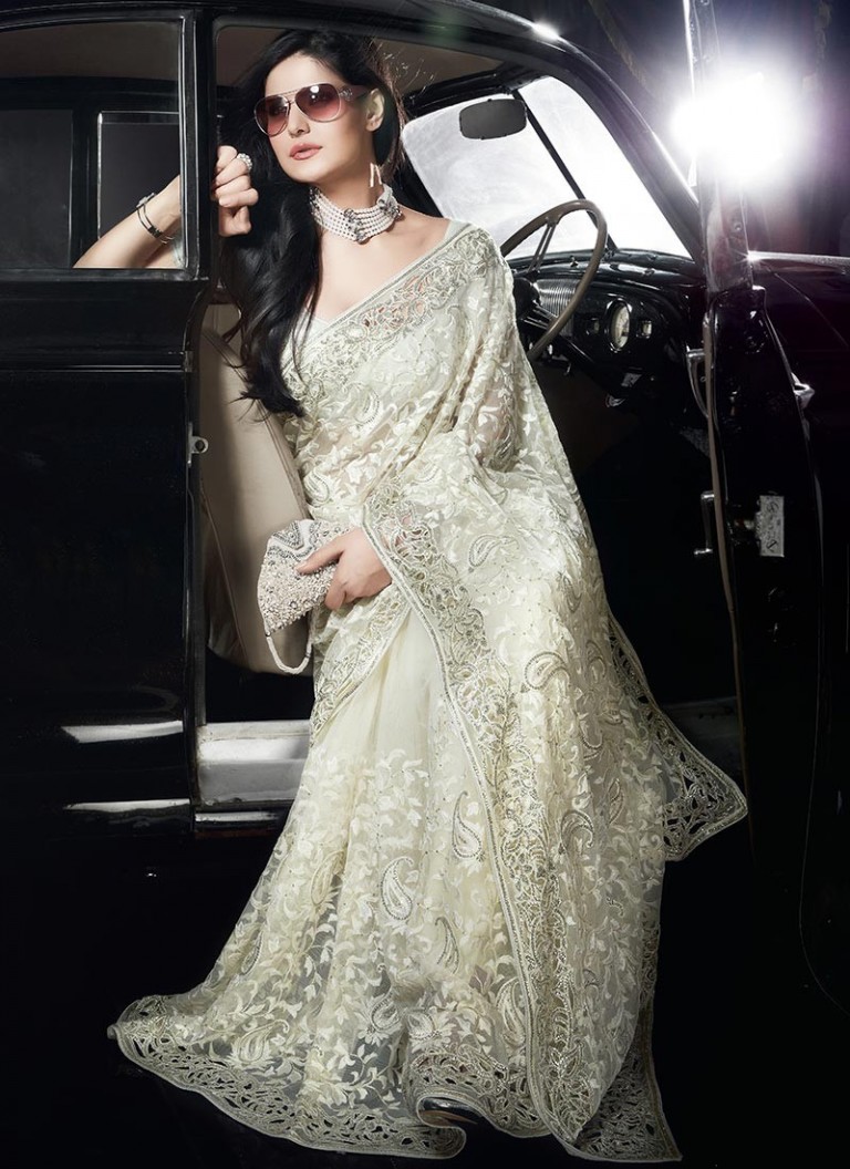 white party wear gown for women
