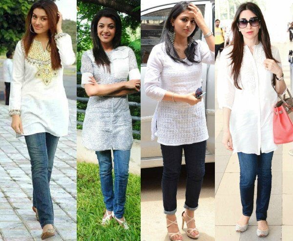 Jeans kurti designs 