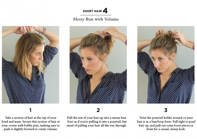 5 Cute Short Hairstyles For School To Do Yourself | FashionGlint