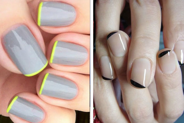 French Tipped DIY Nail Art Designs