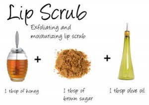 Home Remedies for Dark Lips with Sugar Scrub