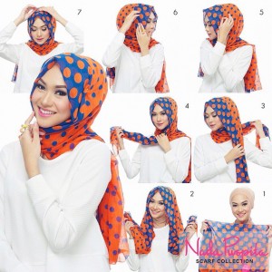 how to wear hijab with dupatta step by step