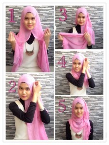 Modern Hijab Styles Step by Step Tutorials