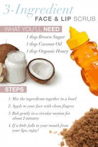 DIY Face Scrub Brown Sugar and Honey