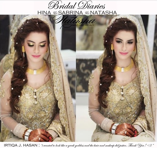 New Pakistani Bridal Hairstyles for Weddings