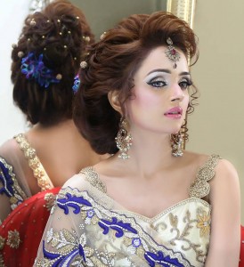 New Pakistani Bridal Hairstyles for Weddings