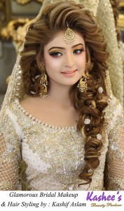 New Pakistani Bridal Hairstyles for Weddings