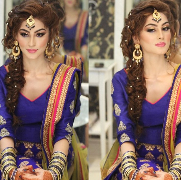 New Pakistani Bridal Hairstyles for Weddings