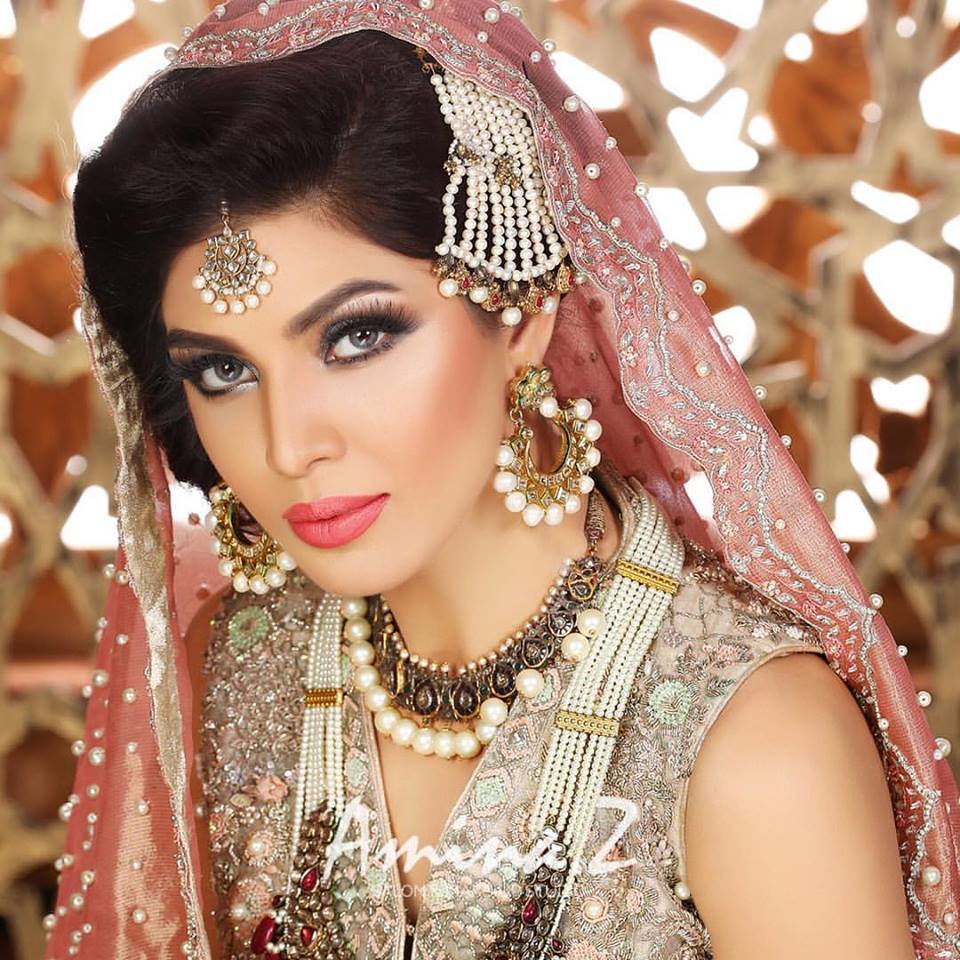 New Pakistani Bridal Hairstyles for Weddings