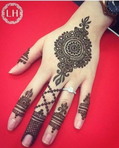 Simple Mehndi Designs for Hands