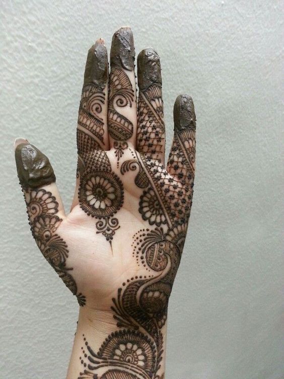 Simple Mehndi Designs for Hands