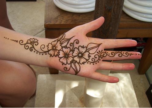 Simple Mehndi Designs for Hands