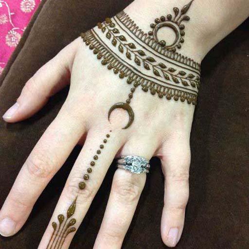 Simple Mehndi Designs for Hands