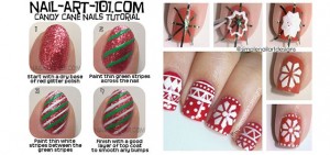 Holiday Nail Art Designs Step by Step at Home