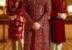 Pakistani Sherwani Designs in Maroon color