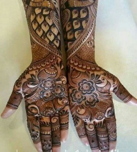 Bridal Arabic Mehndi Designs