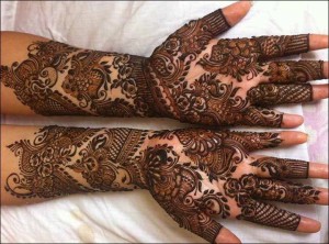 Bridal Arabic Mehndi Designs