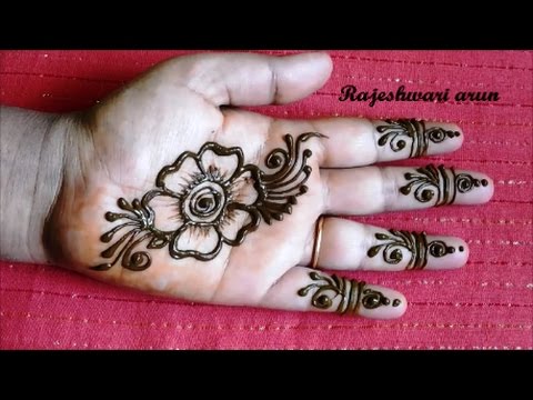 Arabic Mehndi Designs for Kids