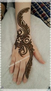 Bold & Thick Arabic Mehndi Designs