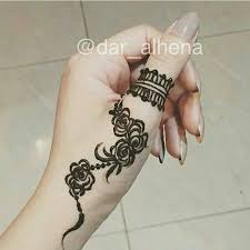 Simple Arabic Mehndi Designs