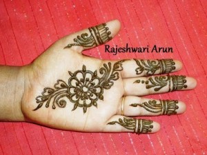 Simple Arabic Mehndi Designs