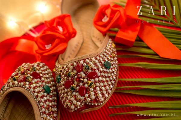 bridal khussa design