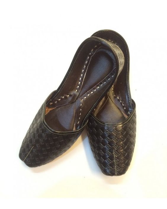 Black Mens leather Khussa Shoes For Every Occasion