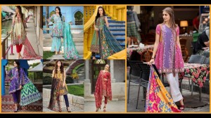 Stylish Lawn Dresses Stitching Designs In Pakistan