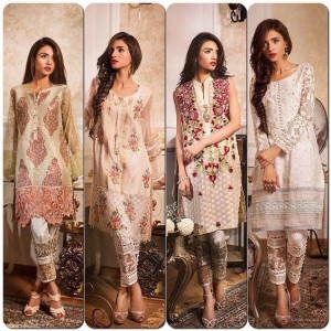 Lawn Dresses Stitching Designs Pakistani for Neckline