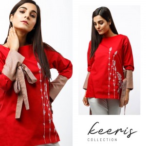 Lawn Dresses Stitching Designs Pakistani for Sleeves