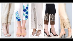 Straight Trouser Designs 2019 In Pakistan