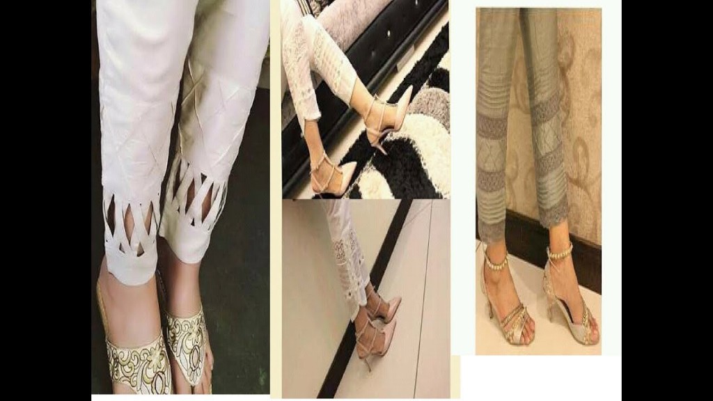 Straight Trouser Designs 2018 In Pakistan